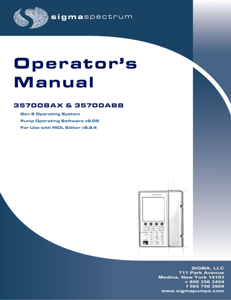 Operator's Manual