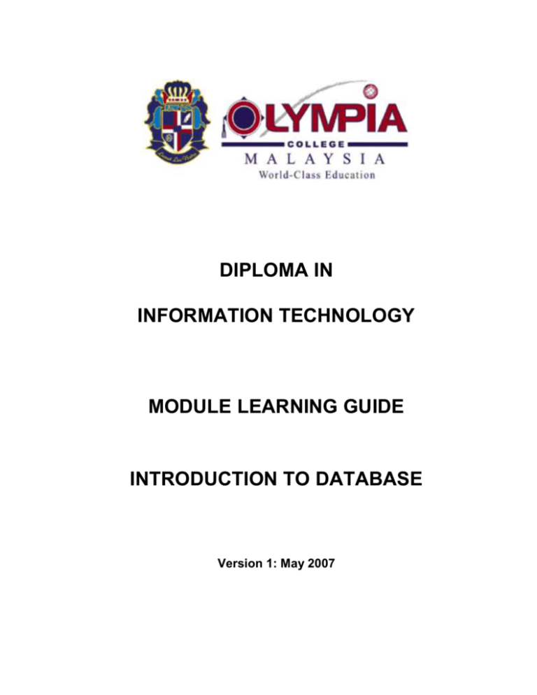 Introduction to database