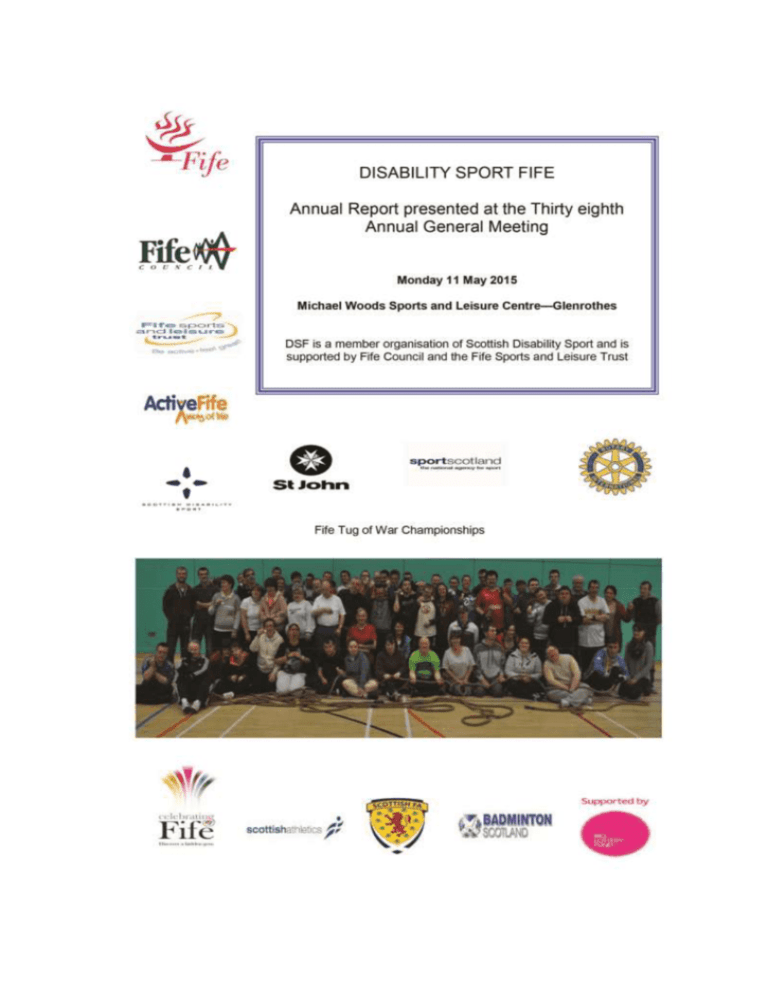 2015 Annual Report Fife Sports and Leisure Trust