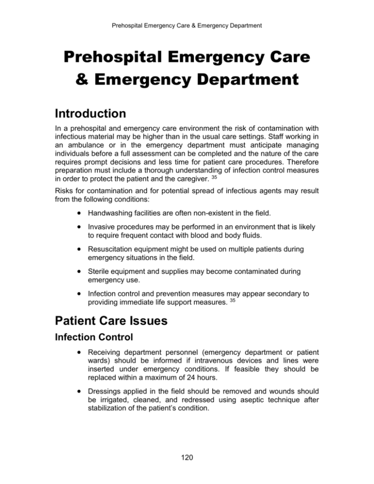 emergency room essay