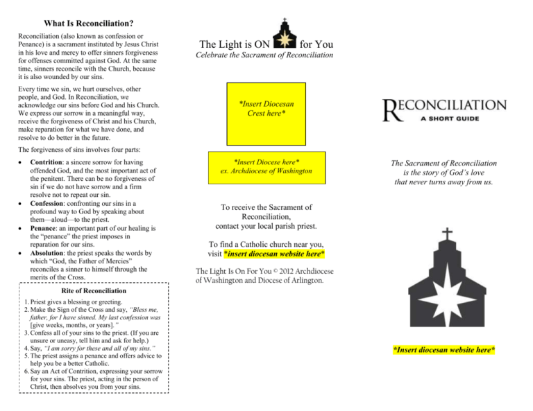 Reconciliation A Short Guide