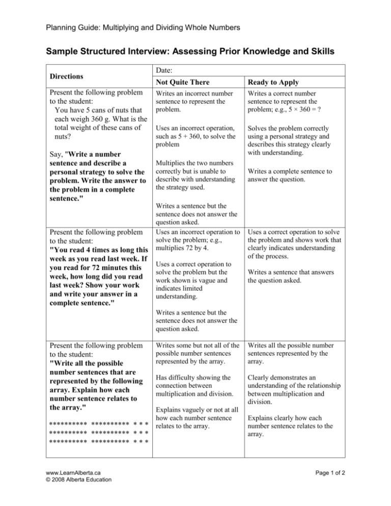 sample-structured-interview