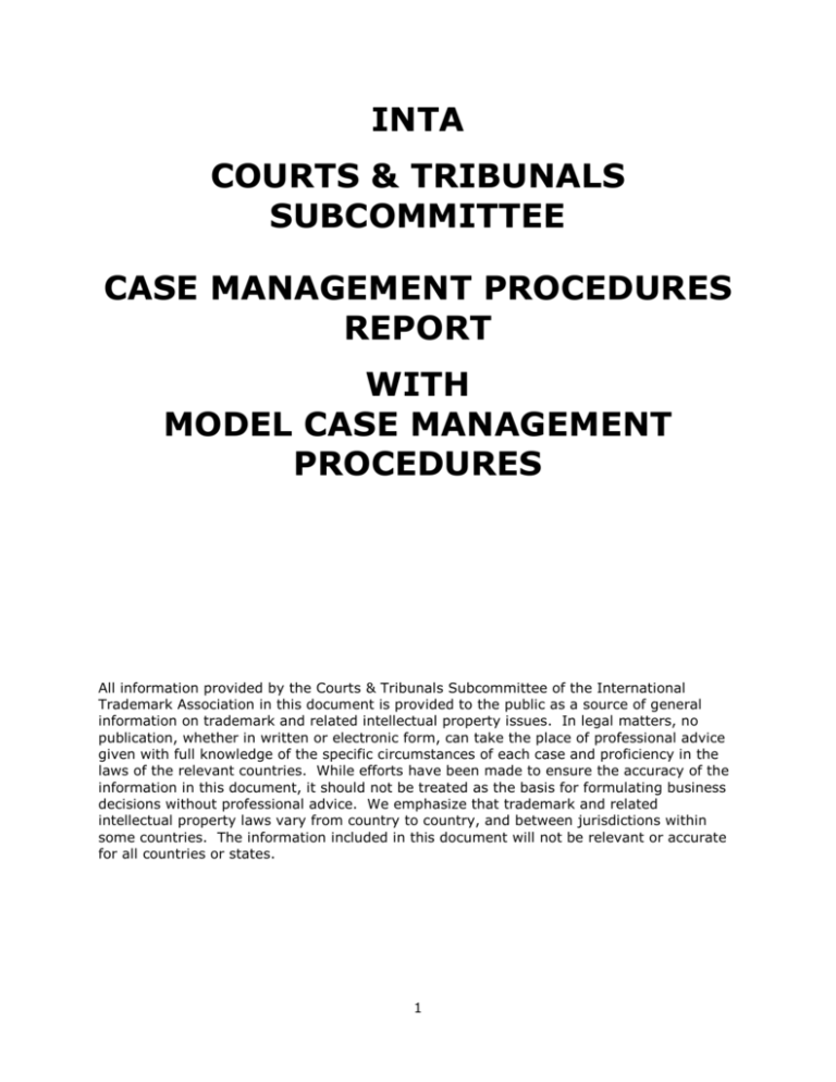 management procedures case study