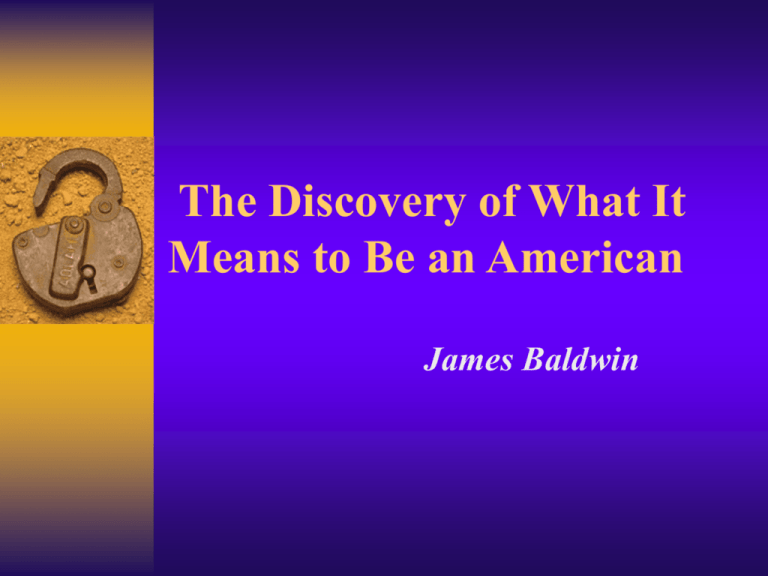 Unit 12 The Discovery Of What It Means To Be An American Unit 12 the discovery of what it means to be an american