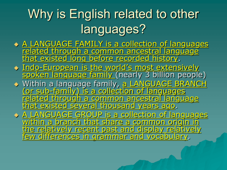 language