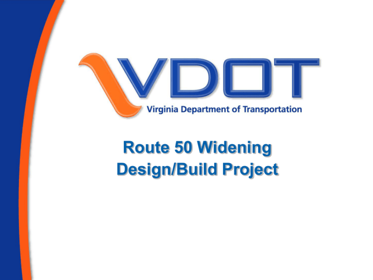 Present Virginia Department of Transportation