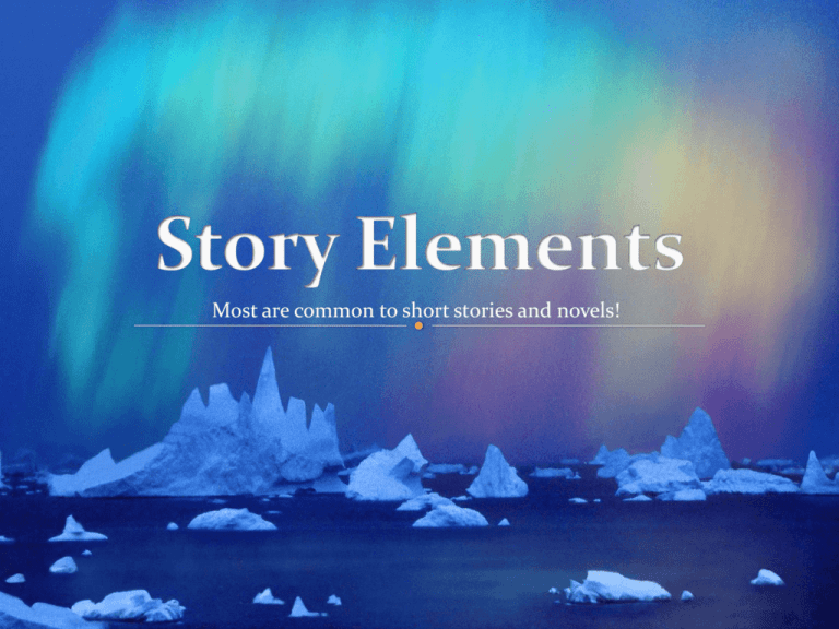 What Are Examples Of Story Elements