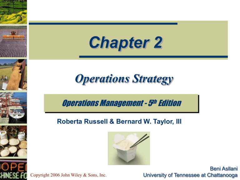 operations strategy research papers