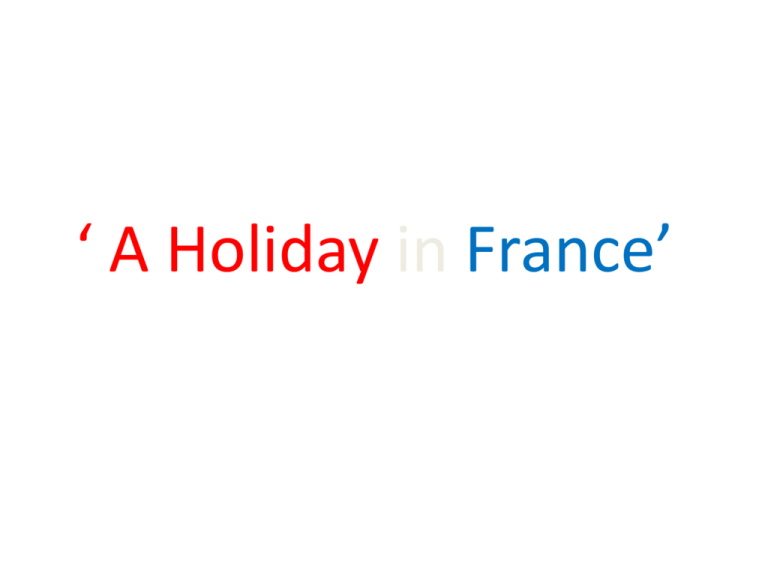 Is Today A Holiday In France