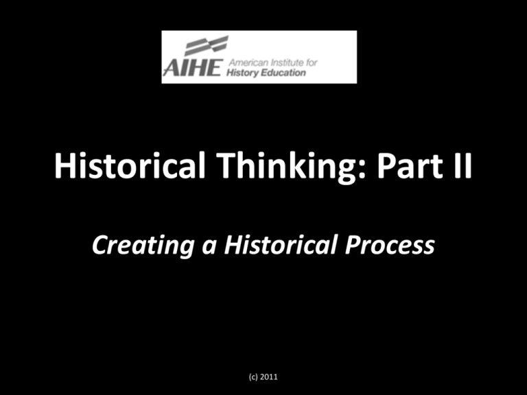 historical-thinking-part-ii