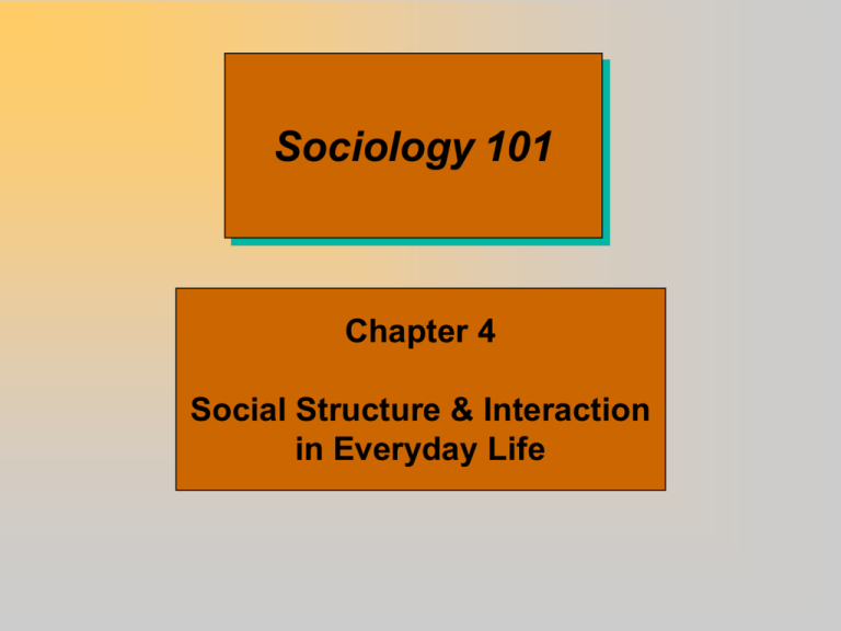 social-structure-and-interaction-in-everyday-life