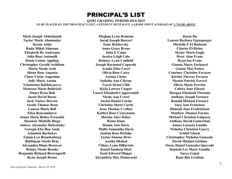 principal-s-list