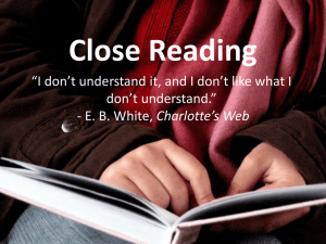 Close Reading