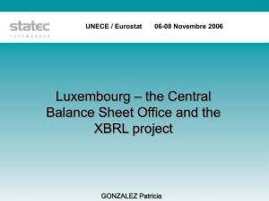 STATEC - XBRL Project