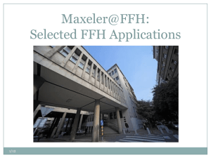 University of Belgrade Faculty of Physical Chemistry