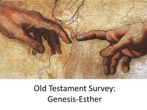 Old Testament Survey: Genesis