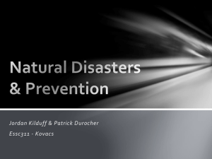Natural Disasters
