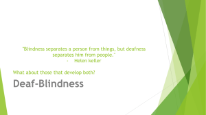Deaf-Blindness