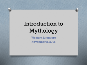 The Influence of Mythology