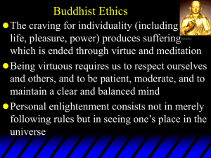 Character Ethics & Moral Quandries