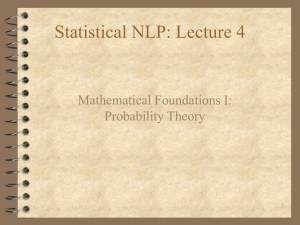 NLP-Lecture