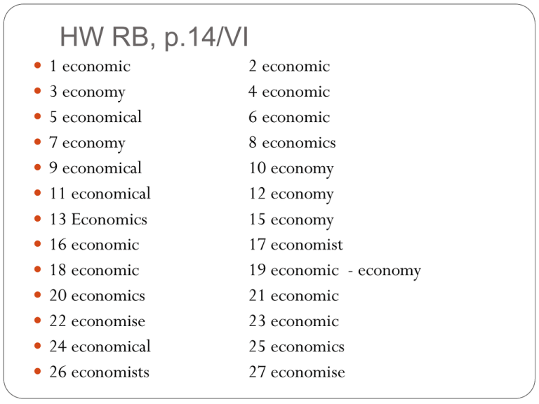 types-of-economies