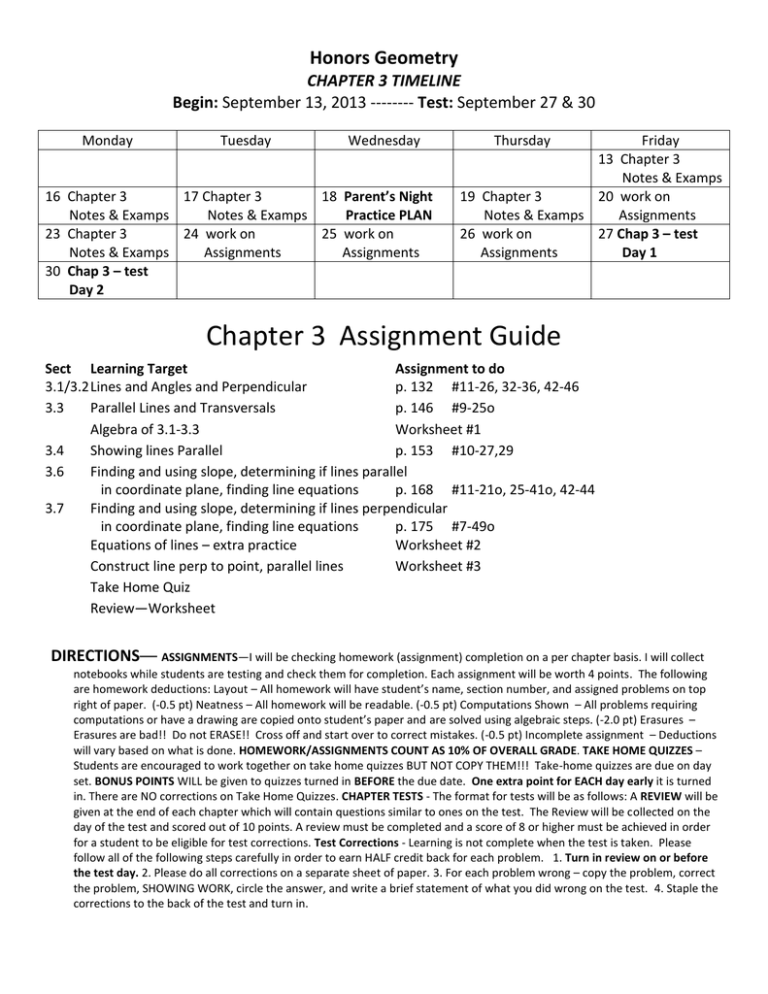 Chap 3 Assign guide