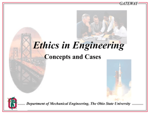 Engineering Ethics - Gateway Engineering Education Coalition