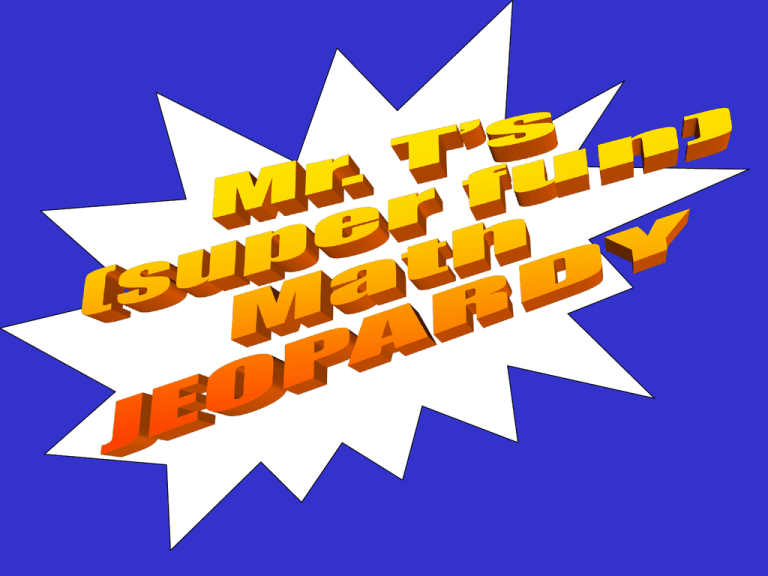 math-jeopardy