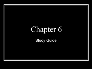 Study Guide