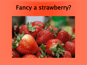 Fancy a strawberry