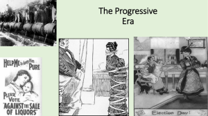 The Progressive Era