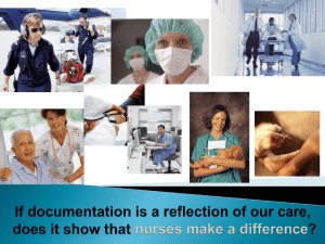 The Nursing Problem List