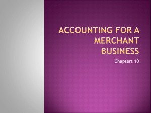 Accounting Ch 10 and 11