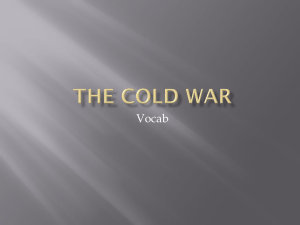 The Cold war - Cloudfront.net