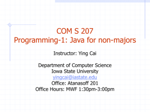 notes - Department of Computer Science