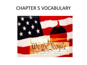 Civics Vocabulary: Constitution, Suffrage, and More