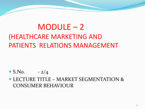 Target marketing
