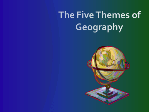 Physical and Human Geography