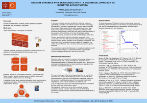 Gesture Dynamics with skin conductivity