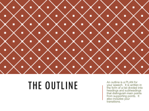The Outline - Mrs. Riggle's Wiki!