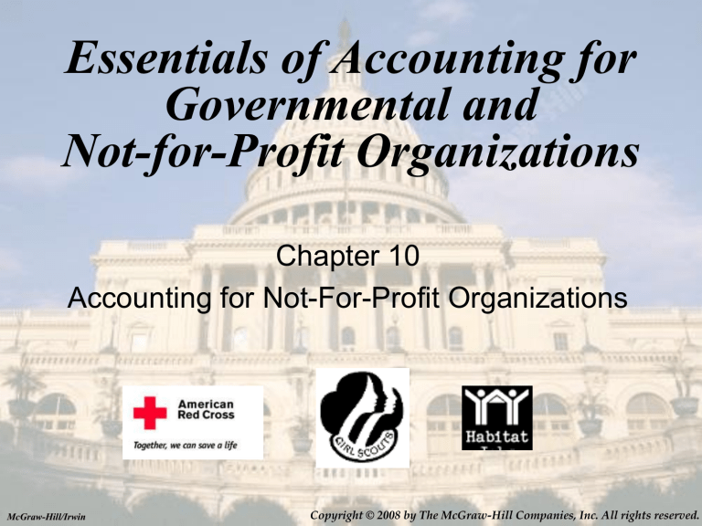 Essentials Of Accounting For Governmental And Not-for