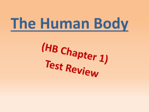 Chapter 1 PowerPoint Test Review