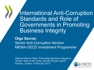 OECD SOE guidelines - Anti
