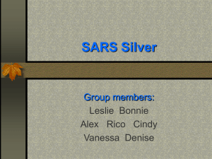 SWOT Analysis For SARS Silver