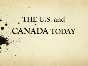 THE US and CANADA TODAY