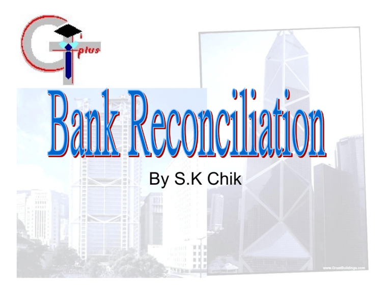 literature review on bank reconciliation