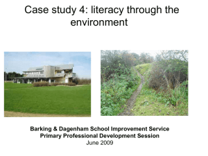 Case study 1: All Saints Catholic Technology School. Dagenham