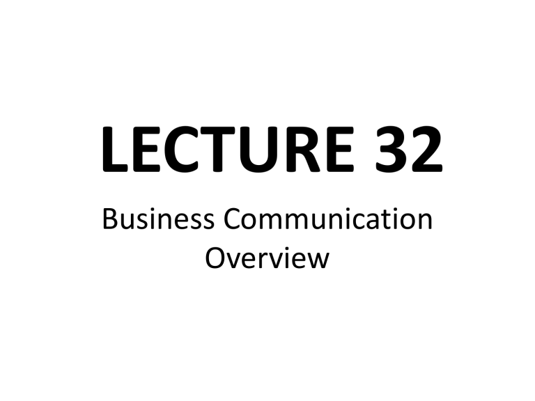 business-communication-overview