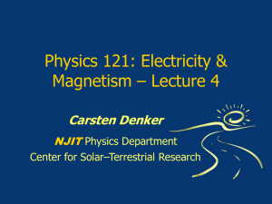 Electric potential energy - Center for Solar